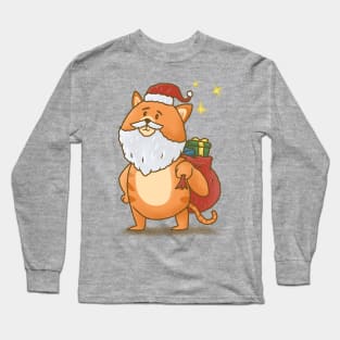 Catnta Claus Long Sleeve T-Shirt